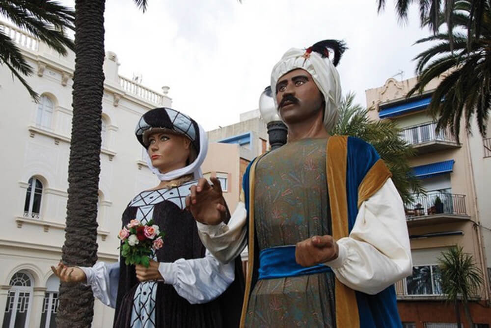 Els geganters de Badalona han estat premiats en el Ball de Gegants d’Igualada