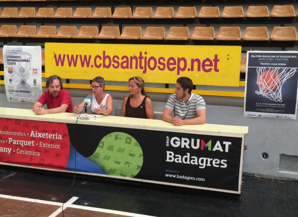 Badalona acull el I Torneig Internacional Cadet CB Sant Josep i la 30a Copa Badalona de Bàsquet