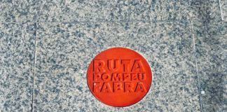 Inaugurada la senyalització de la Ruta Pompeu Fabra a Badalona