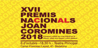 XVII Edició dels Premis Joan Coromines al Principal