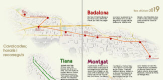 Cavalcades de Badalona, Montgat i Tiana 2019