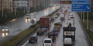 La N-II i la C-31 punts negres d’accidents