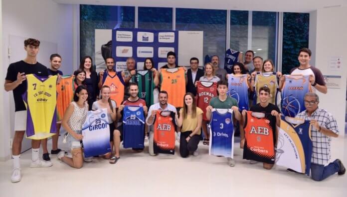 Presentació Copa Badalona 2019 grup samarretes