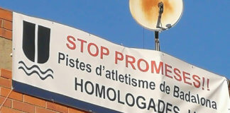 La UGE reclama millores a les pistes d’atletisme