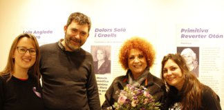 Maria Dolors Solà, 1a Menció Honorífica Feminista de Junts per Tiana