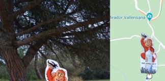 Amaguen un dimoni enmig de la Serralada de Marina