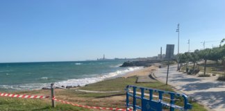 Montgat, sense guinguetes de platja