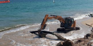 Demarcació de Costes de l’Estat ha començat a actuar a les platges de Montgat