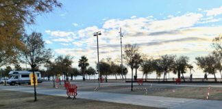 La platja del Petroli acull un nou rodatge d’un film