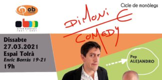 S’entrena el cicle de monòlegs Dimoni Comedy a l’Espai Tolrà