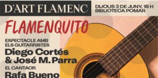 L’espectacle “Flamenquito” arriba avui a la Biblioteca Pomar
