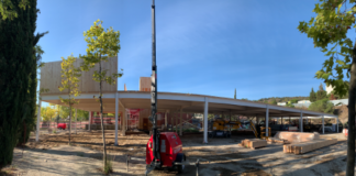 Retards de les obres d’ampliació de l’institut de Tiana