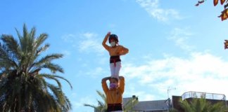 Els Castellers de Badalona, tornen a plaça