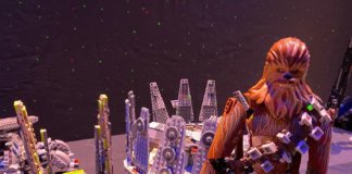 Exposició de legos “Que la força t’acompanyi”a Tiana