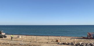 Les obres del passeig marítim de Montgat s’endarrereixen