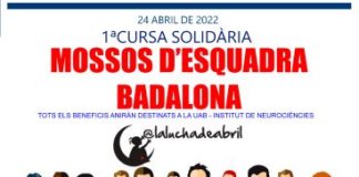 Primera Cursa Solidària Mossos d’Esquadra– La Lucha de Abril
