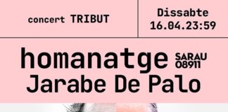 Homenatge a Pau Donés al Sarau 08911