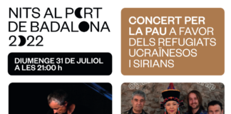 El festival Nits al Port de Badalona s’acomiada amb un concert benèfic a favor dels refugiats
