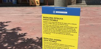 Gran part dels parcs de Badalona fa mesos que ja no es regen