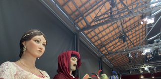 L’Anastasi i la Maria formen part de l’exposició de Gegants Centenaris i Històrics de Catalunya