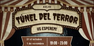 Túnel del terror al carrer de Dalt