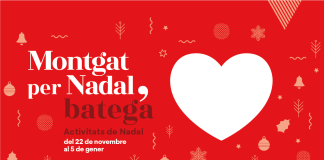 Campanya “Montgat per Nadal batega”