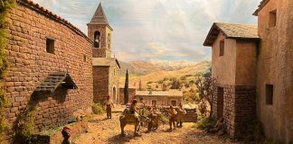 Obre la mostra de pessebres de Badalona