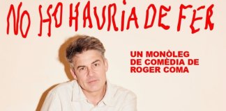 L’actor Roger Comà porta el seu monòleg al Círcol
