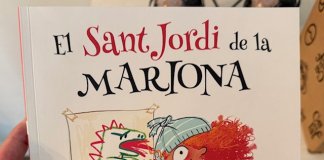 “El Sant Jordi de la Mariona” fet des de Badalona