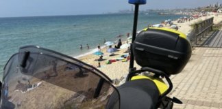 La Policia local de Montgat inicia controls de seguretat al passeig marítim