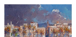 La Fundació “La Caixa” fa donació de l’obra Paisatge de Badalona