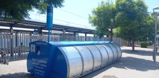 Nou mòdul de Bicibox a l’estació de Rodalies de Montgat Nord