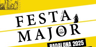 El cartell de la Festa Major de Badalona 2025 s’ha dedicat enguany a les músiques de la Festa