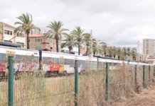 Iniciades les obres de substitució de les tanques ferroviàries