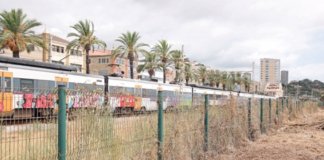 Iniciades les obres de substitució de les tanques ferroviàries