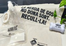 Continua la campanya “La merda del gos no dona sort” a Montgat