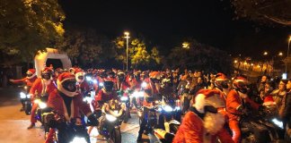 Badalona viurà la VI Papanoelada Motera el 20 de desembre