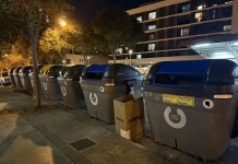 Veïns de Pep Ventura alerten sobre la nova ubicació de contenidors davant de la benzinera Fitó