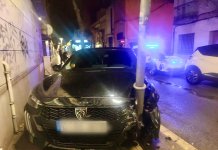 Diversos accidents i incidents provoquen desperfectes a diferents punts de Badalona